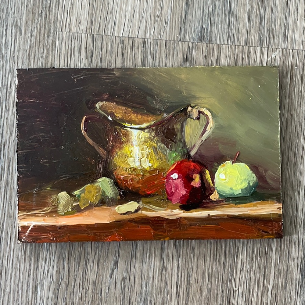 Oil painting-still life